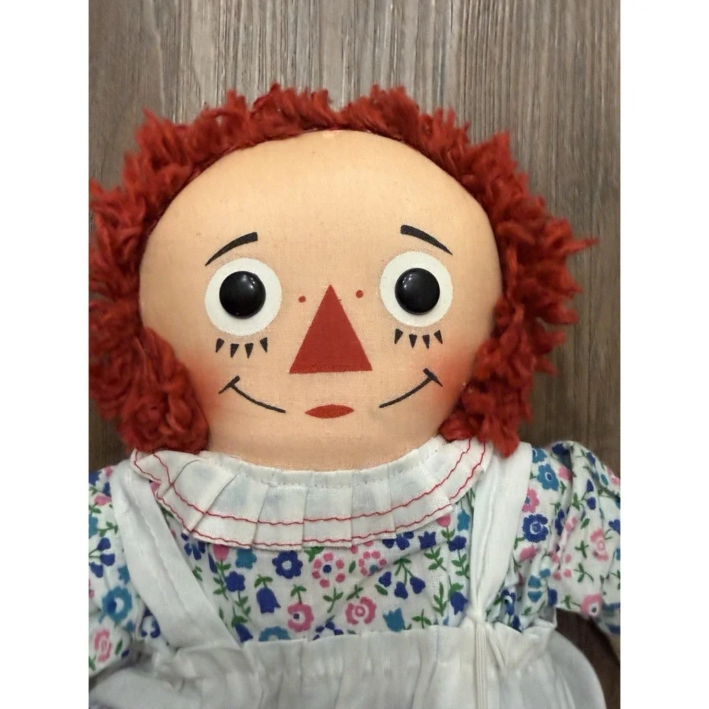 Vintage 70's Knickerbocker‎ Raggedy Ann Doll 15